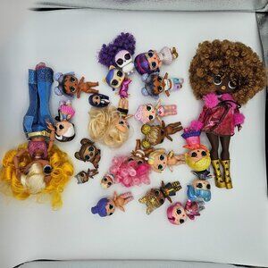 Lot of LOL Dolls and‎ Accessories Over 100 pieces